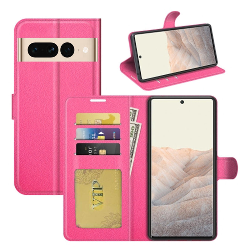 Leather Folio Wallet Case for Google Pixel 7 Pro Leather Folio Wallet Case for Google Pixel 7 Pro